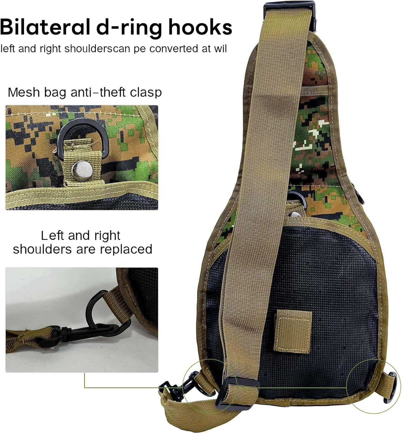 80L 2Pcs Hiking Backpack for Men Women With Sling Tactical Backpack - Molle Military Tactical Rucksack Waterproof Lightweight Hiking Backpack 3 Day Assault Pack For Travel, Climbing