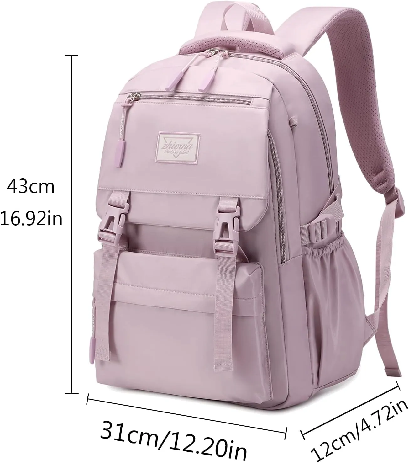 ArcEnCiel Teen Girl Backpacks For High School, 15.6in Laptop Backpacks College Casual Daypack For Men And Women Hiking Travel