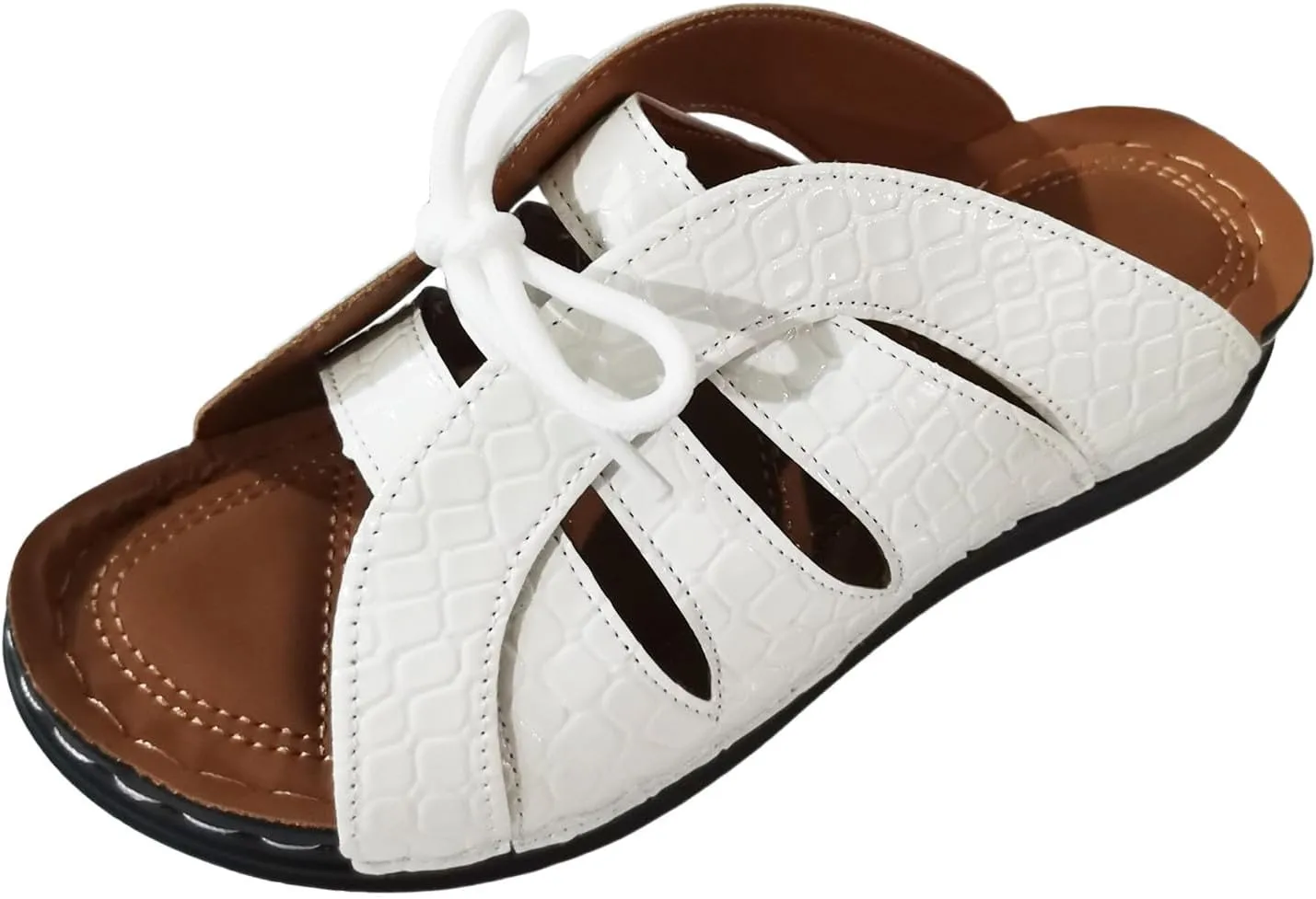 Arch Support Wedge Sandals for Women Summer Platform Comfortable Low Wedges Slides Casual Sandals for Women