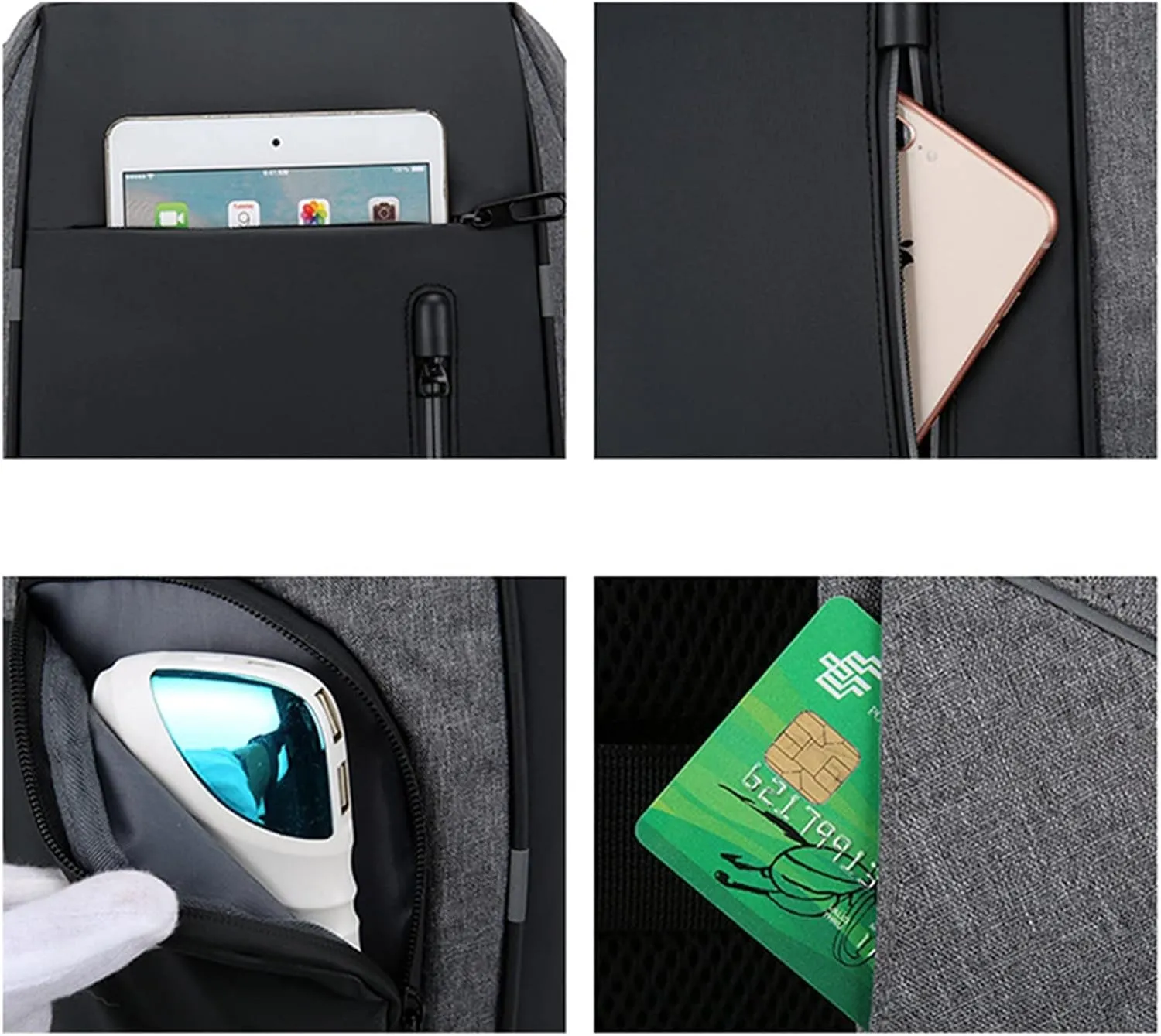 Backpack Purse for Women Medium Size Lightweight Casual Comfortable Shoulder Lunch Bags Small Backpacks Purses(Black)