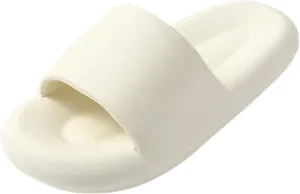 Bathroom Slippers Men Women's Shower Shoes Pillow Slippers for Women and Men Shower for Beach Showers Dorms Outdoor Slides Women Quick Drying Non Slip Cloud Shoes