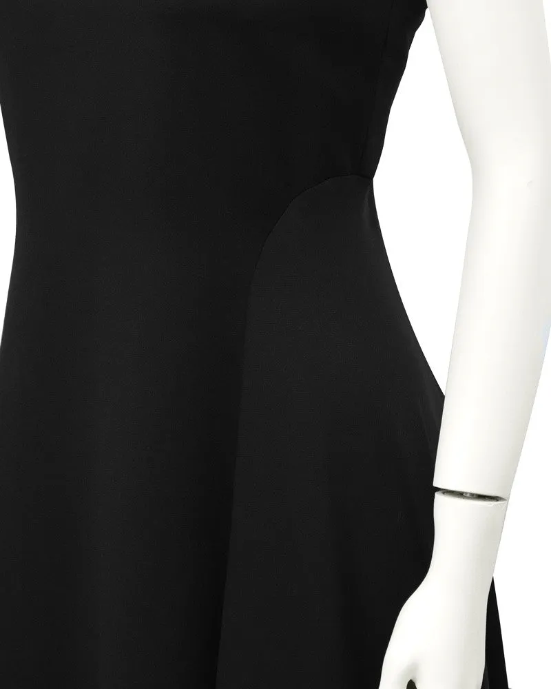 Black Silk Gown