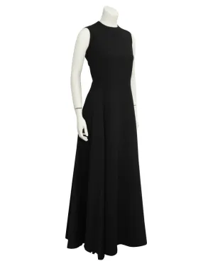 Black Silk Gown