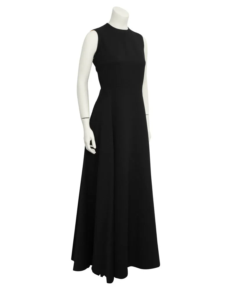 Black Silk Gown