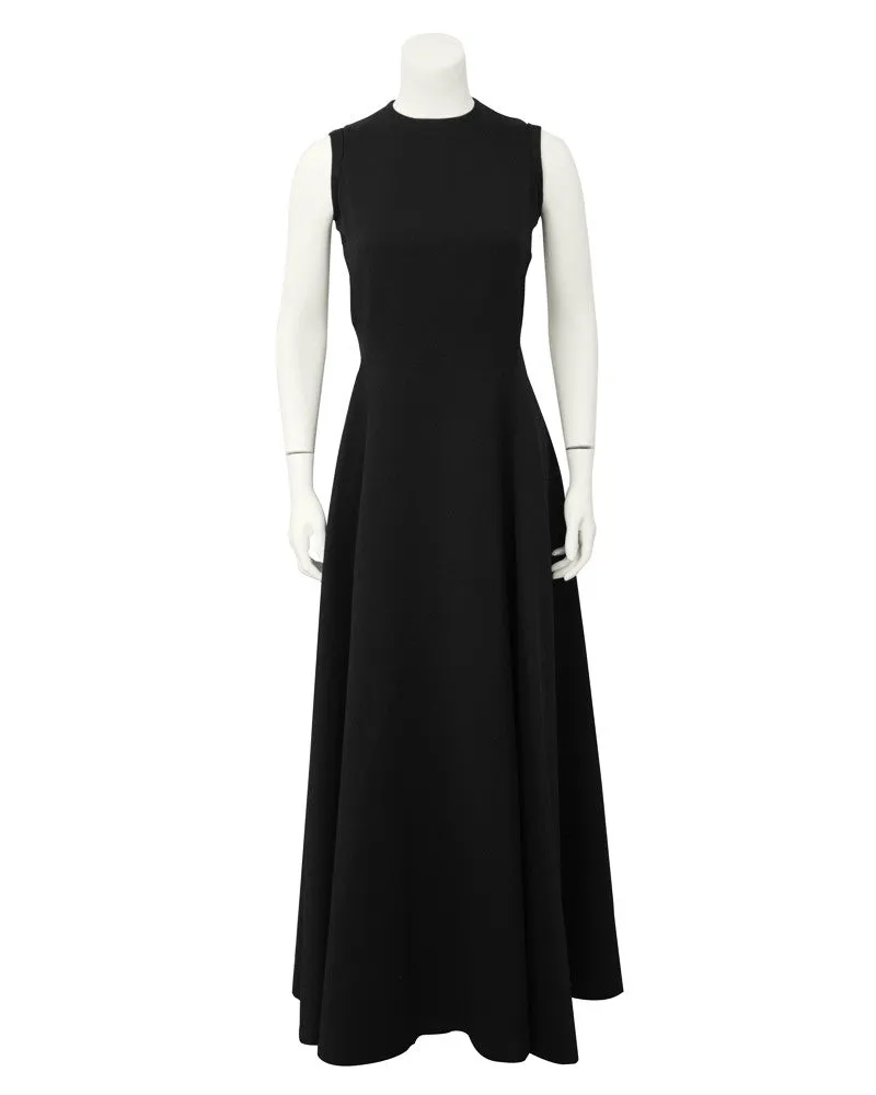Black Silk Gown