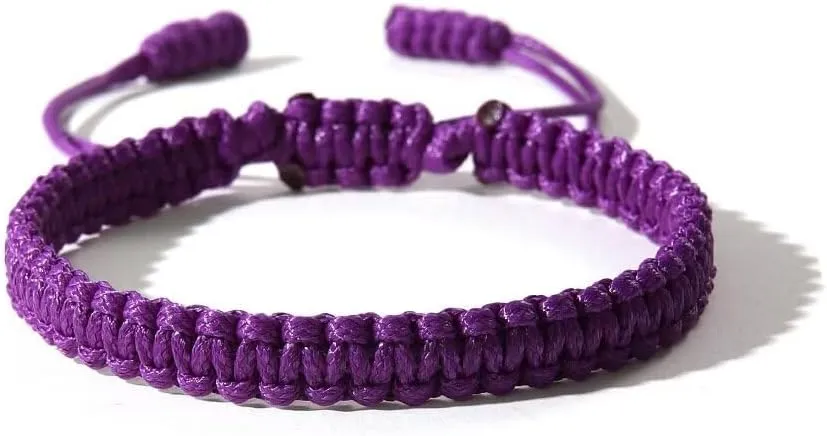 Boho Surfer Bracelets Handmade Knitted String Rope Braided Adjustable Summer Friendship Yoga Kabbalah Protection Lucky Friendship Bracelets For Couple Women Men Waterproof Beach Jewelry