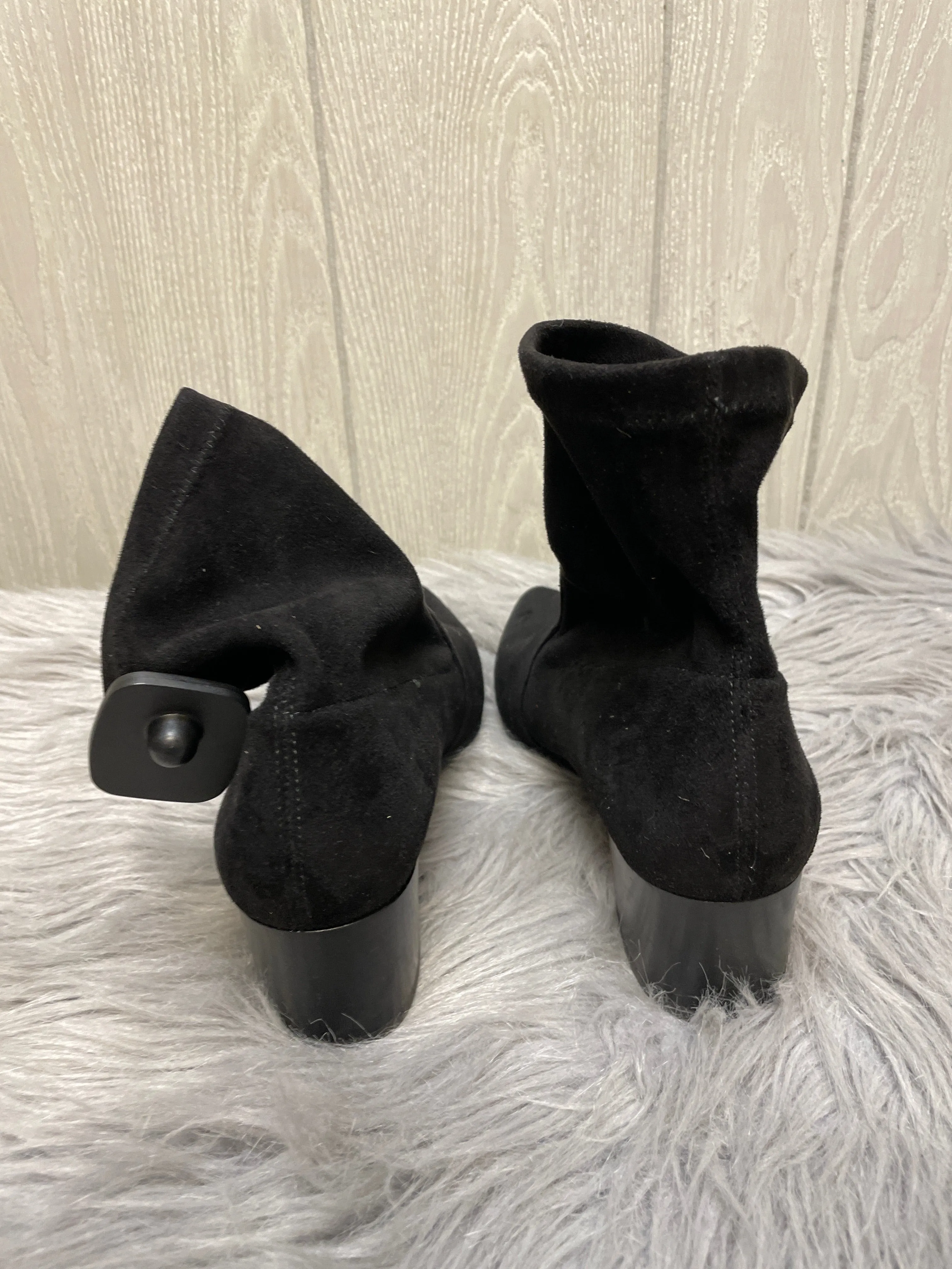 Boots Ankle Heels By Paul Green In Black, Size: 6.5
