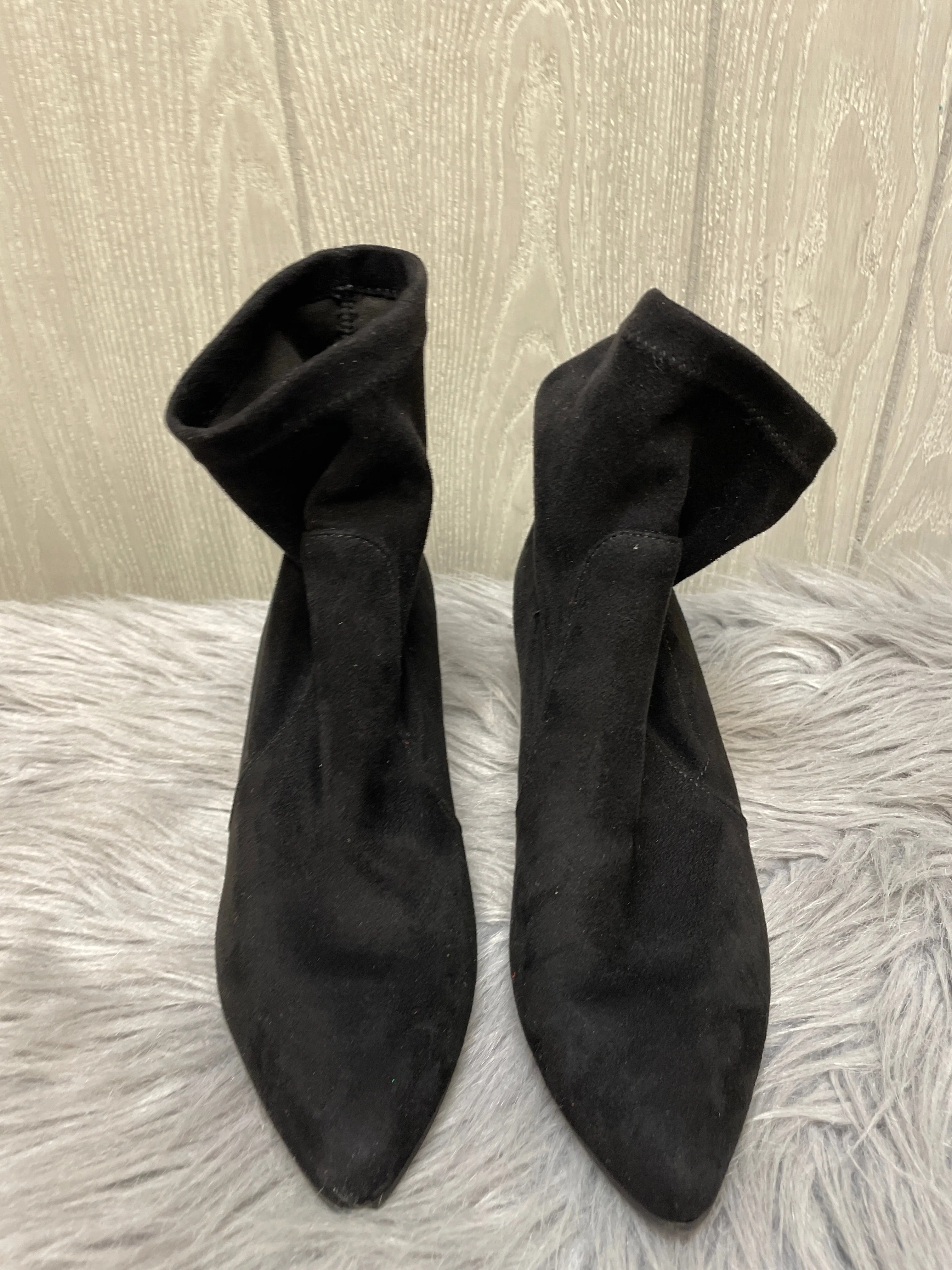 Boots Ankle Heels By Paul Green In Black, Size: 6.5