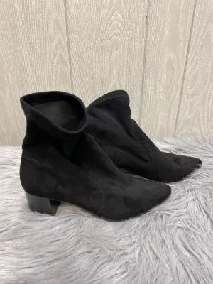 Boots Ankle Heels By Paul Green In Black, Size: 6.5