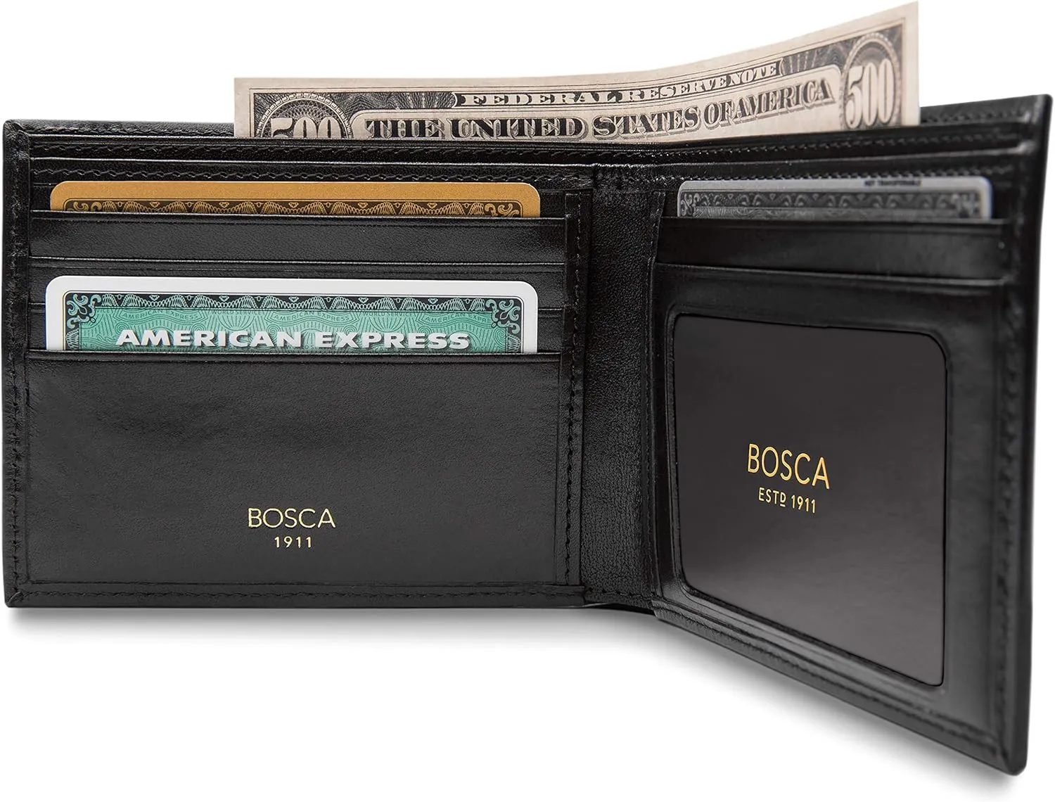Bosca Men's Executive Wallet in Old Leather - RFID