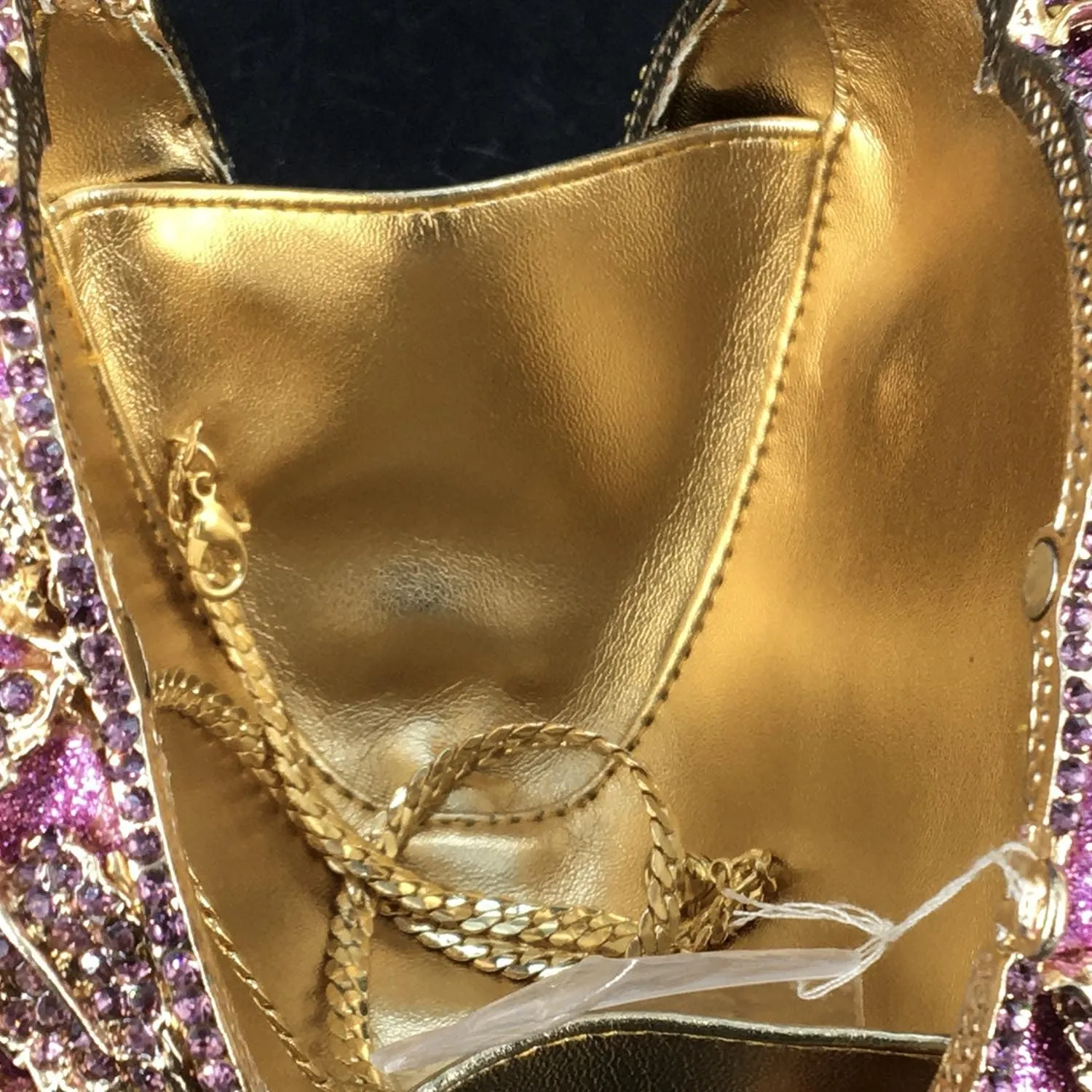 Boutique De FGG Round Rose Flower Crystal Clutch Purses for Women Formal Evening Bags Wedding Clutch Bag Party Handbags,Mini