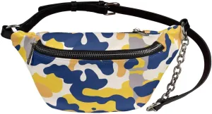 Camo Girls Purses Cross Body Portable PU Cross Body Shoulder Bag Stylish and Versatile Cell Phone Purses Travel Pouch for Running Hiking Workout Dog Walking Outdoors