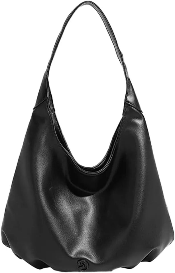 Casual Tote Bag for Women Soft PU Leather Shoulder Bags Fashion Handbag Large Top Handle Purse Working Satchel