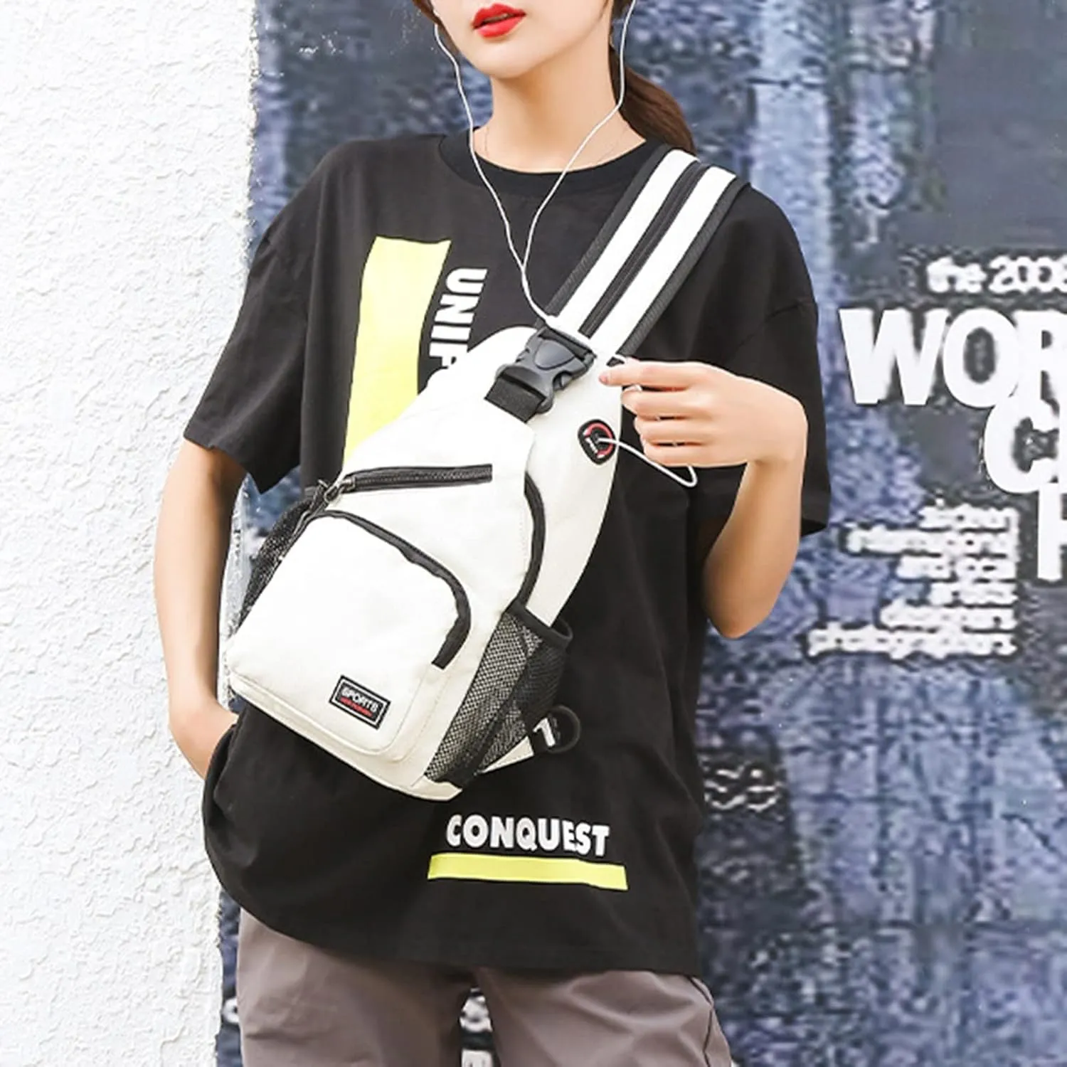 Chest Bag Daypack Fanny Pack New Women Chest Bags Large Capacity Backpack Casual Messenger Bags Crossbody Bag