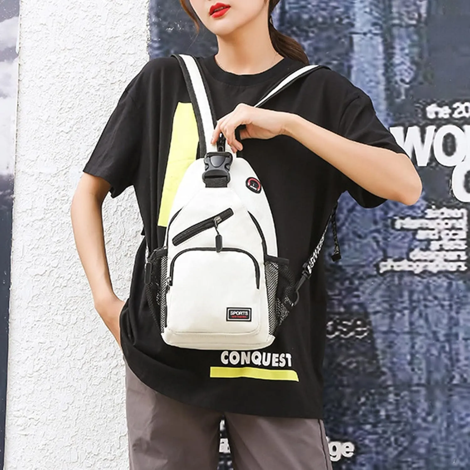 Chest Bag Daypack Fanny Pack New Women Chest Bags Large Capacity Backpack Casual Messenger Bags Crossbody Bag