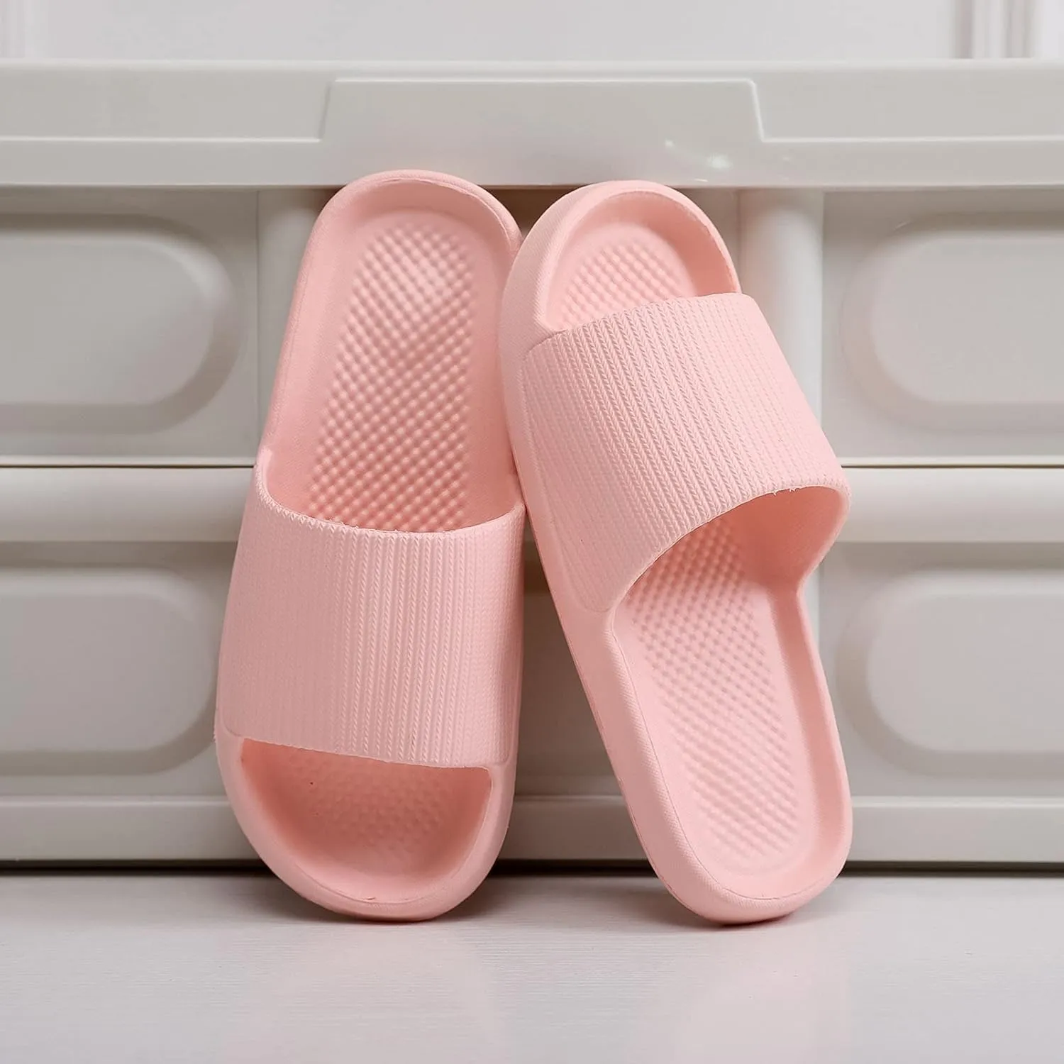 Cloud Slippers for Men Shower Shoes Women Mens Shower Shoes Slides for Women Ultimate Comfort Indoor Soft Sole Slippers