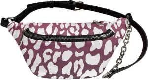 Cow Print Cross Body Pouch Women Lightweight PU Cell Phone Purses Travel Pouch with Pocket Large Crossbody Fanny Pack Carrying All Phones Cards Passports Lipsticks