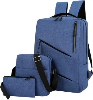 Designer Purses for Women Retro Large Capacity Solid Soft Fashion Backpacks Anti Theft Crossbody Bags for Women(Blue)