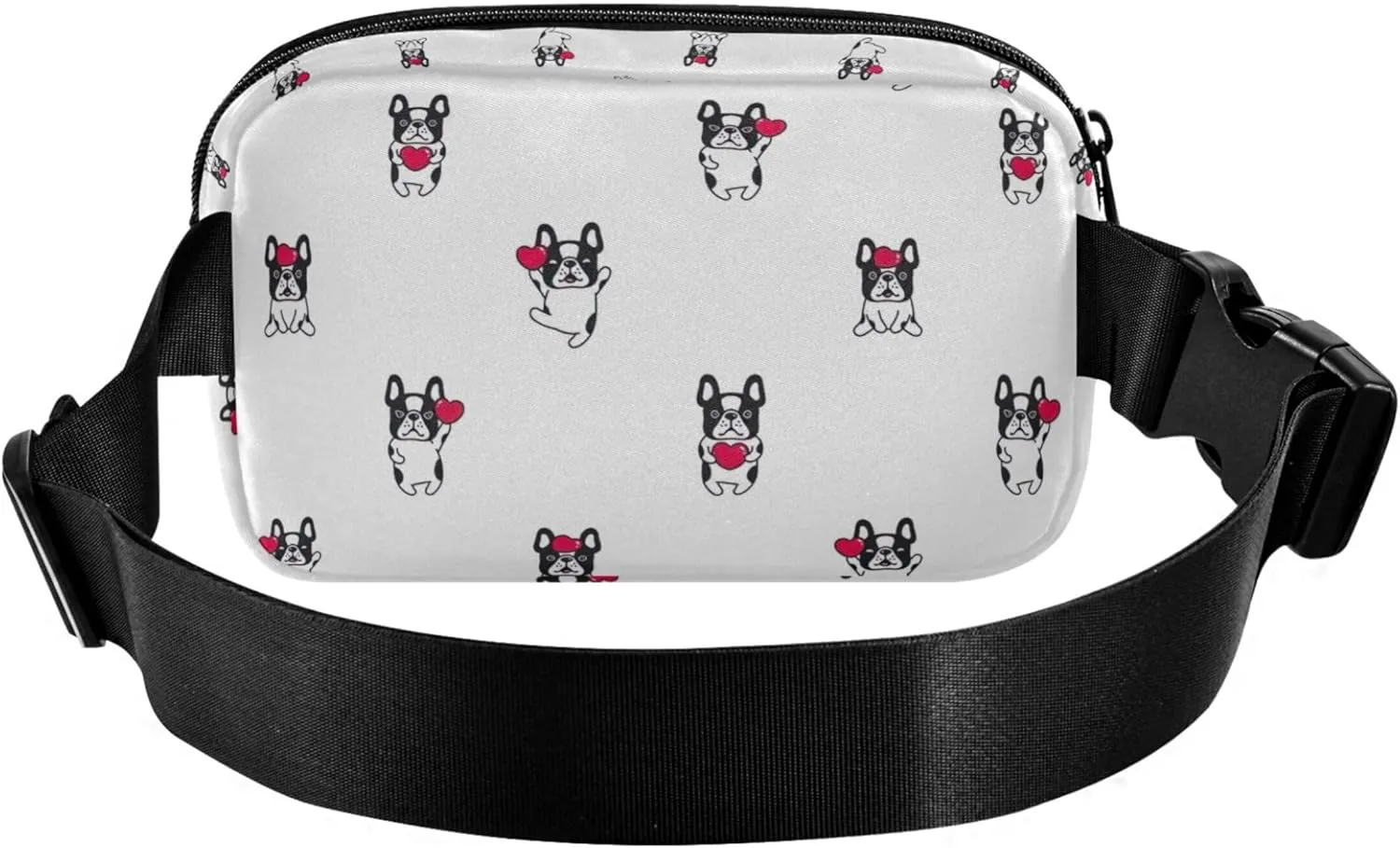 Dog French Bulldog Cute Women Fanny Packs Waterproof Hip Bag Belt Purse Cute Waist Pouch for Women