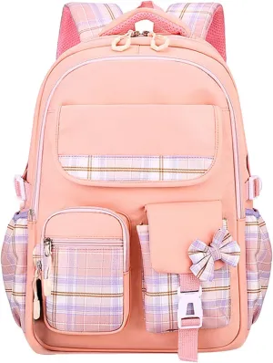 Fashion Cloth Canvas Backpack for Women Retro Large Capacity Solid Soft Fashion Backpacks Womens Work Backpack(One Size)