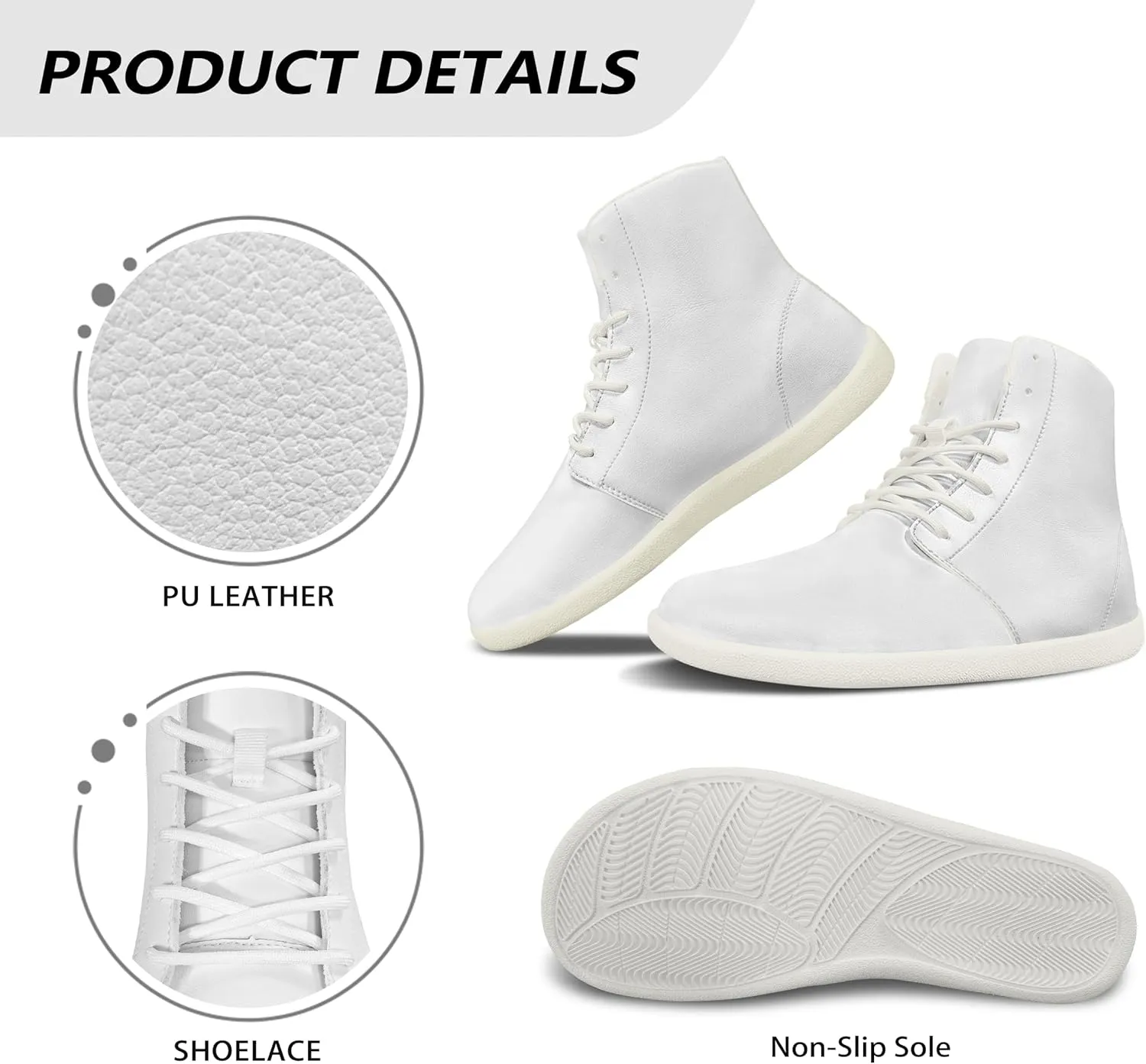 Fashion Print Womens Mens High Top Barefoot Sneakers Flat Shoes