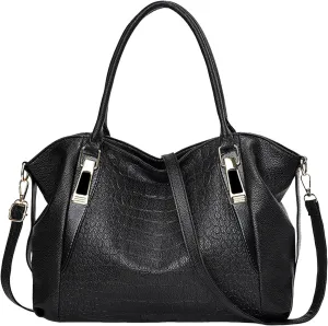 Fashion Woven Purse for Women Top-Handle Shoulder Bag Soft Summer Hobo Tote Bag Large Hobo Shoulder