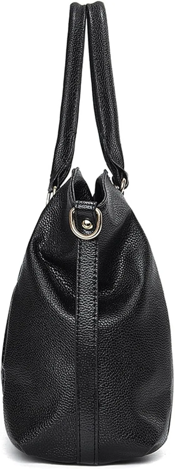 Fashion Woven Purse for Women Top-Handle Shoulder Bag Soft Summer Hobo Tote Bag Large Hobo Shoulder
