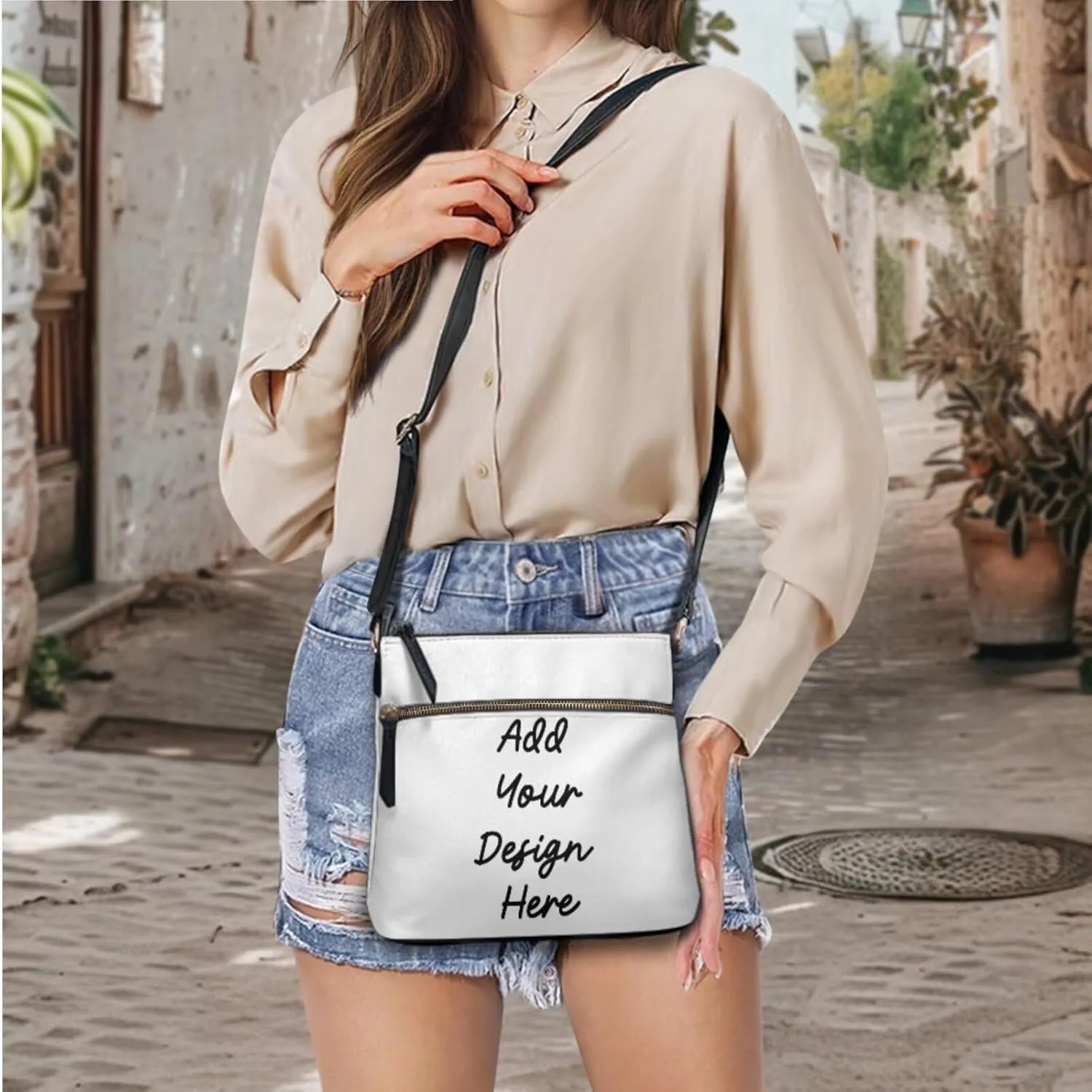GIFTPUZZ 2PCS Soft Leather Crossbody Bags and Purses Set for Women Vagan Leather Purses Medium Shoulder Handbags