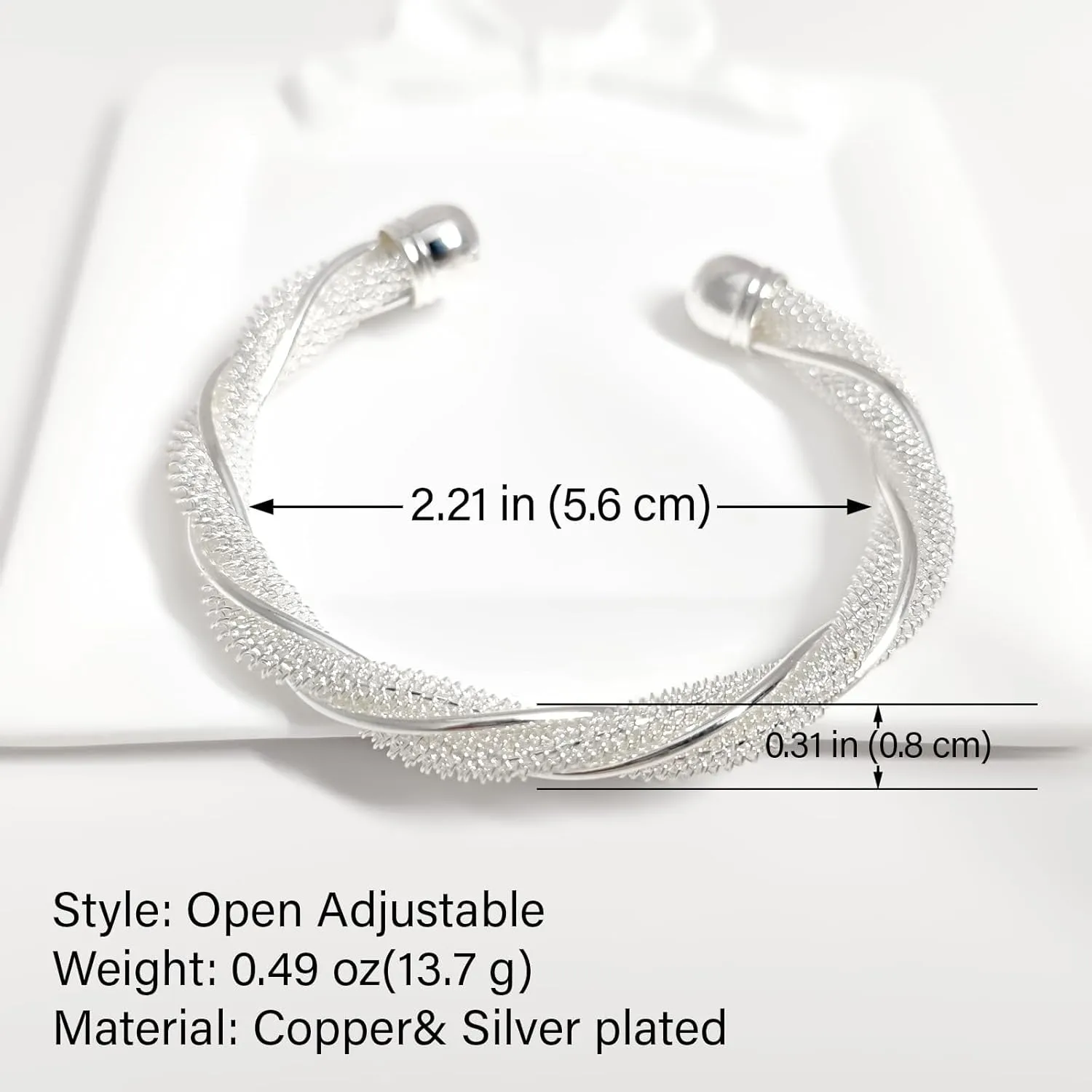 Gold Cuff Bracelets Adjustable Open Engraved Bangle Bracelets Stainless Steel Jewelry Birthday Halloween Christmas Gifts for Women Men