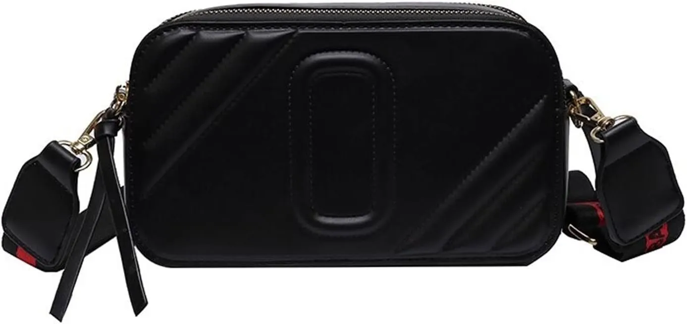 Handbags Shoulder Bags Vintage Women Crossbody Bag Soft PU Leather Luxury Handbags Women Bags Designer Female Small Mess (Black)