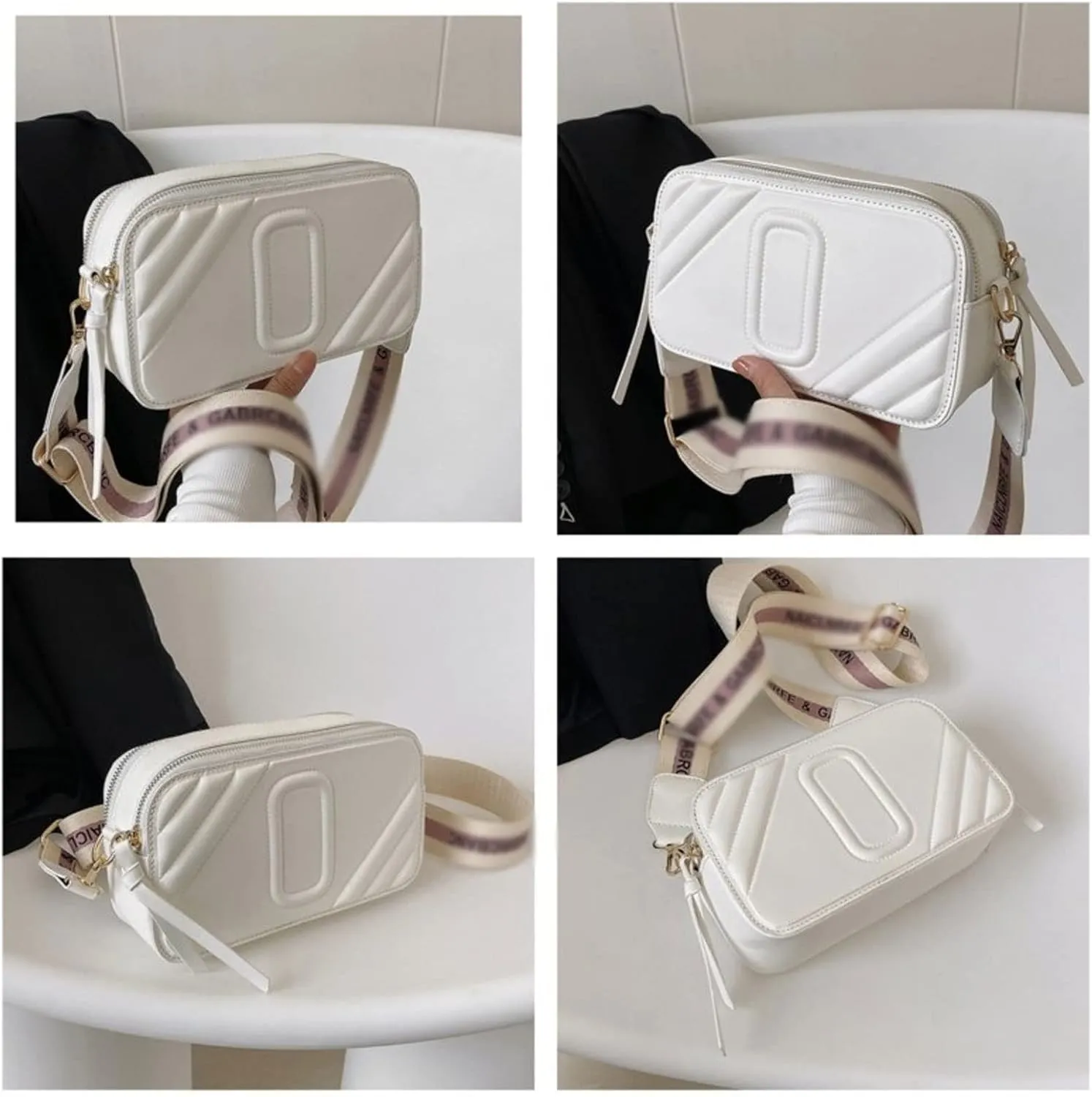 Handbags Shoulder Bags Vintage Women Crossbody Bag Soft PU Leather Luxury Handbags Women Bags Designer Female Small Mess (Black)