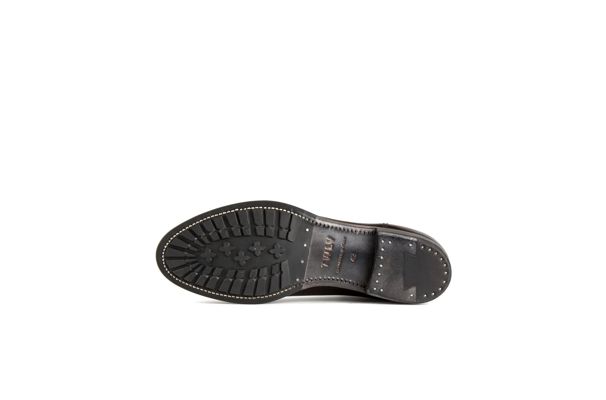 Hanoi Black Kangaroo Leather Chelsea Boots