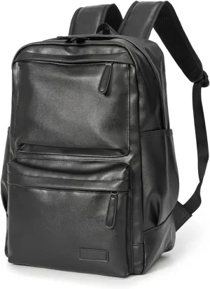 Large-Capacity Backpack for Men Fashion Style Backpack Men Soft Leather Laptop Backpack Casual Travel Bag for Men