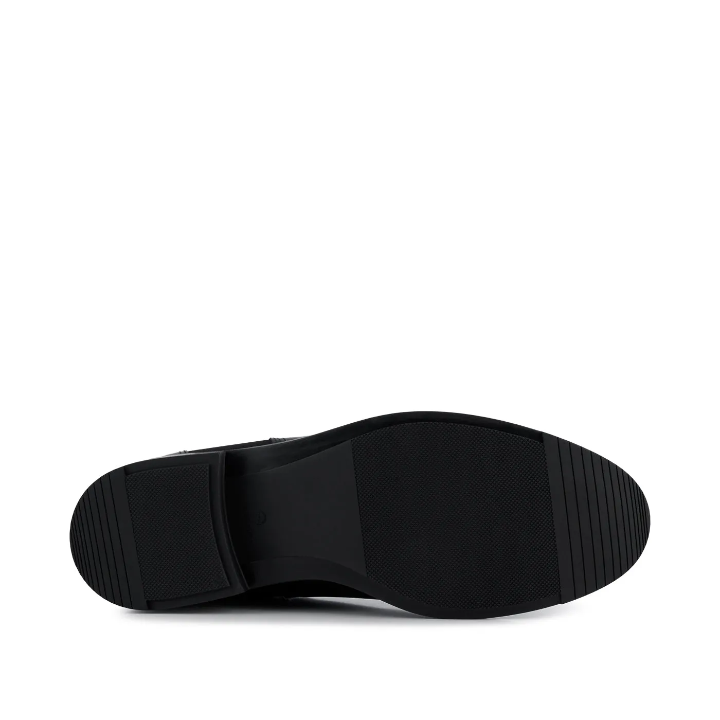 Linea chelsea støvle læder  - BLACK