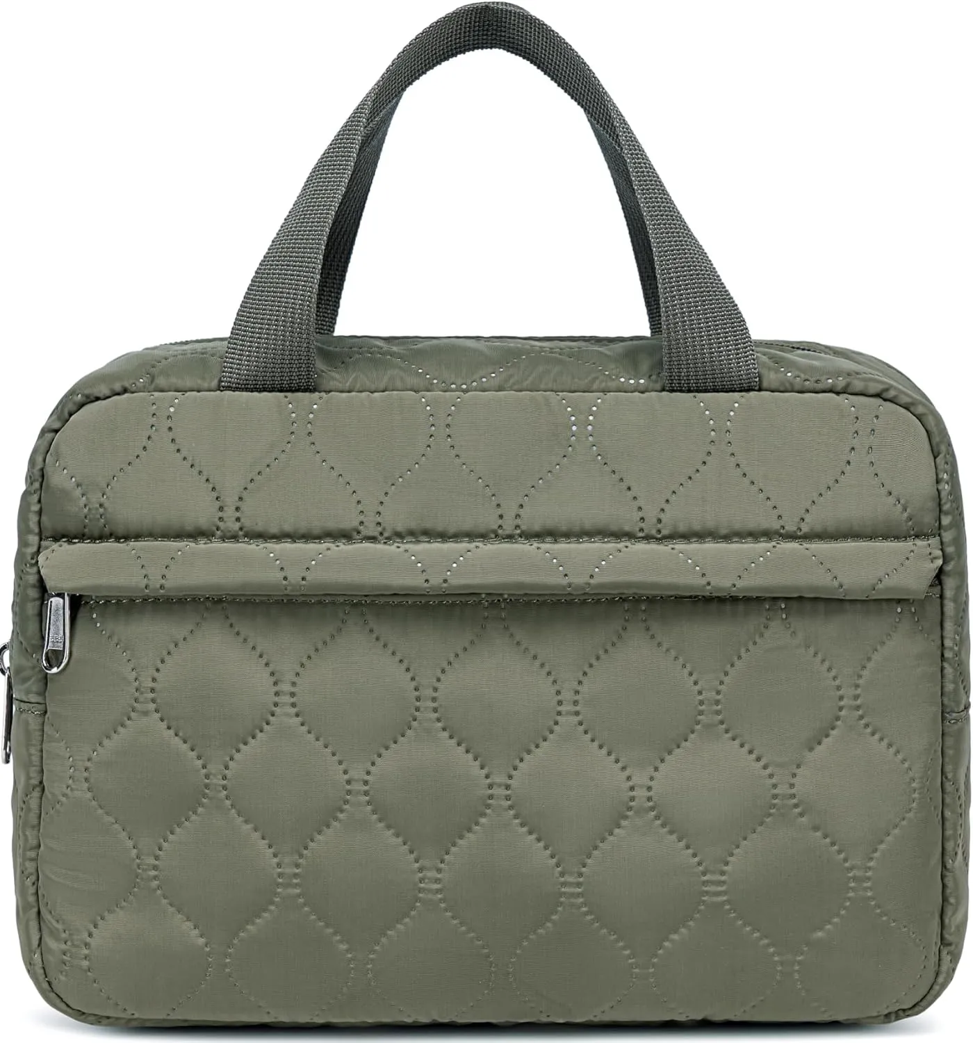 LOIDOU Cosmetic Bag for Women Girls Quilted Makeup Bag for purse Makeup Organizer Bag Zipper Storage Pouch Travel Essentials