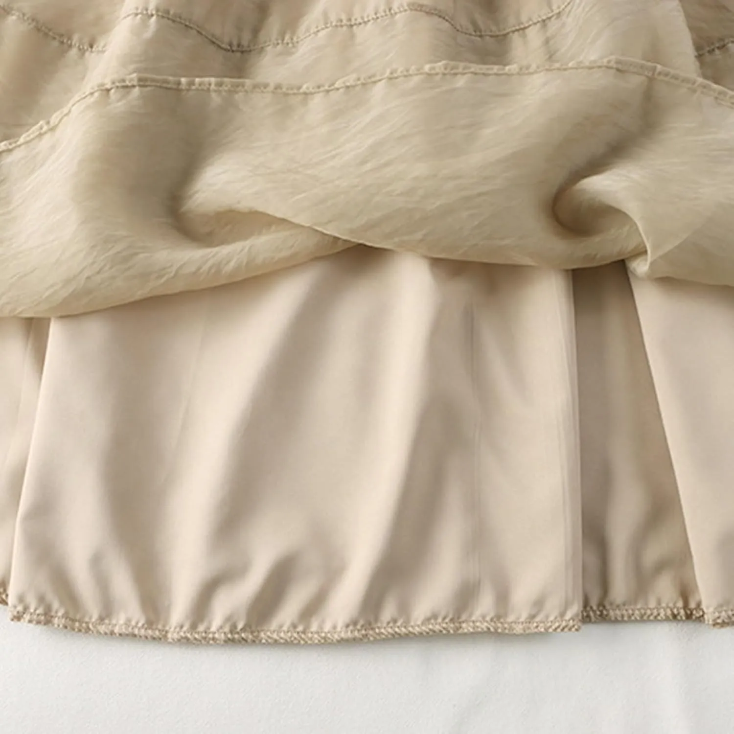 Long Maxi Skirt for Women 2025 Summer Trendy Elastic Waist Layered Skirts Casual Fashion Loose Flowy Beach Skorts