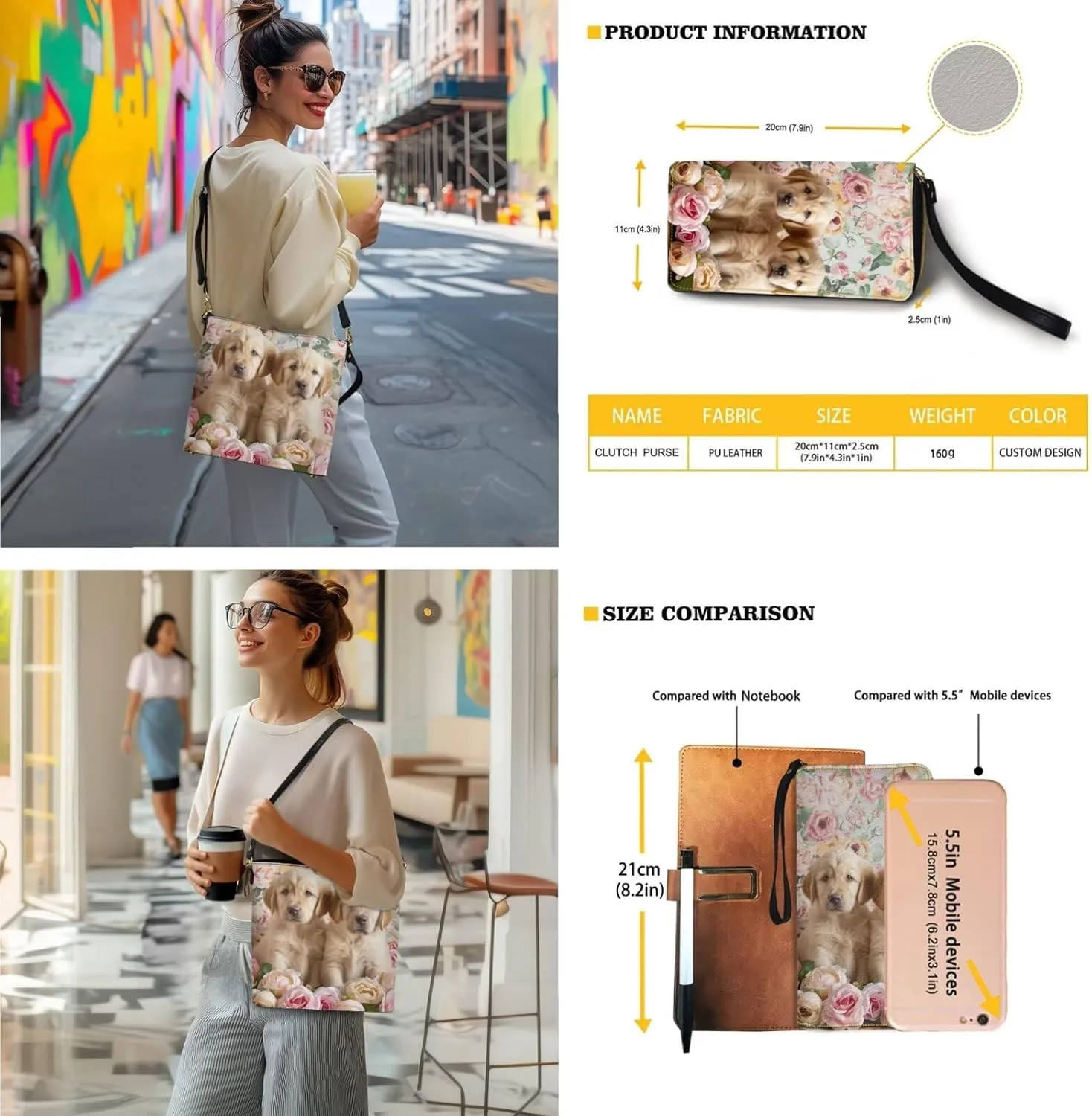 Lotusorchid Leather Bucket Handbags for Women, Crossbody Hobo Handbags Satchel Bag with Matching Wallet Detachable Strap