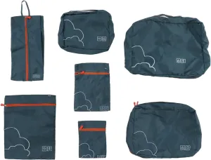 Luggage Packing Bags Waterproof Polyester Travel Packing Cubes for Business Trip (Green)