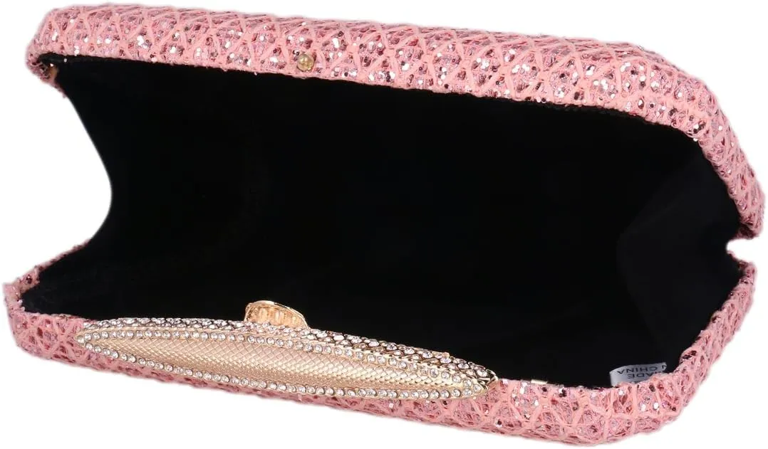 Luxury Designer Clutch Purse for Weddings Women's Handbags Rhinestone Evening Bags