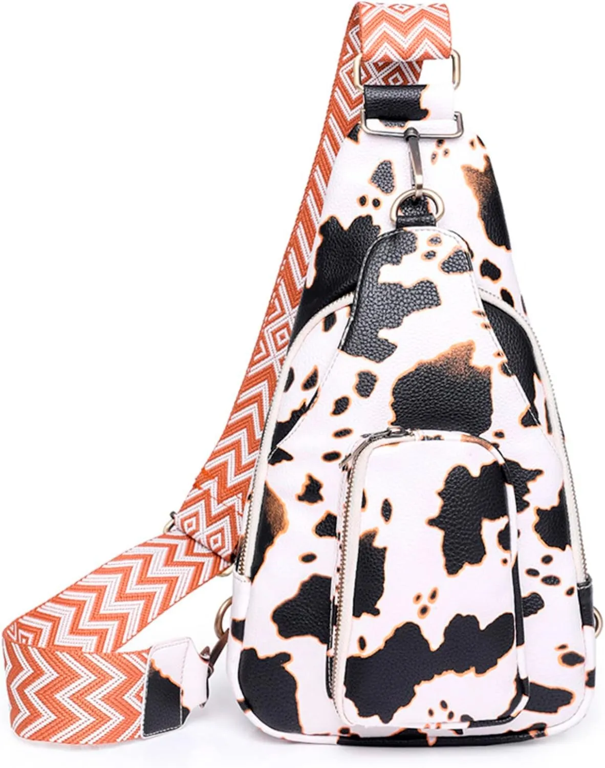 Medium Size Shoulder Handbags Sling Bag For Women Leather Small Fanny Pack Crossbody Bags Chest Bag For Women