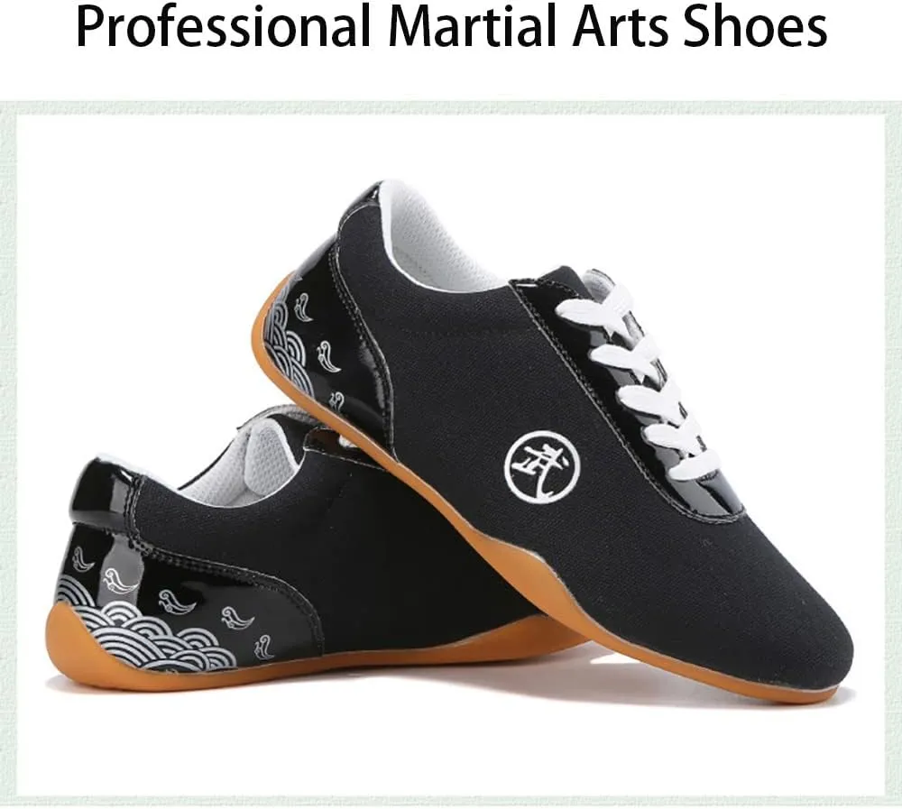 Men Adults Chinese Tai-Chi Wu Shu Kung Fu Shoes,Slip-on Style, Casual,Suitable for Indoor/Outdoor use.