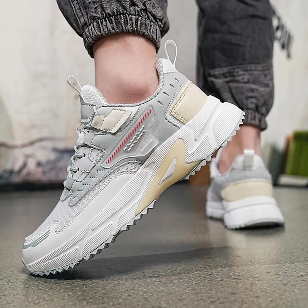 Mens Running Shoes Casual Tennis Walking Athletic Work Gym Fashion Lightweight Slip On Sneakers