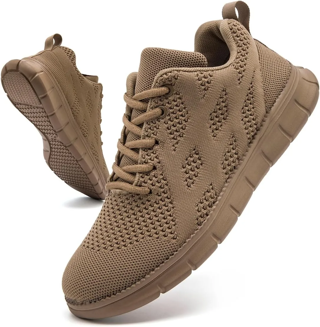 Mens Running Shoes Slip On Sneakers Walking Tennis Gym Athletic Sports Fashion Casual Breathable Shoes
