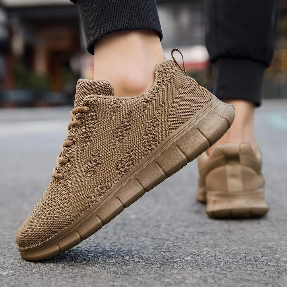 Mens Running Shoes Slip On Sneakers Walking Tennis Gym Athletic Sports Fashion Casual Breathable Shoes