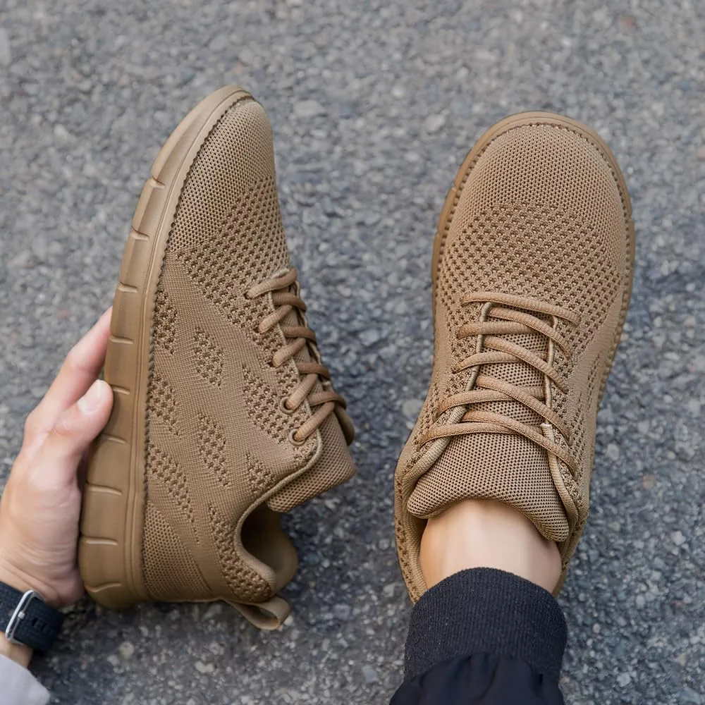 Mens Running Shoes Slip On Sneakers Walking Tennis Gym Athletic Sports Fashion Casual Breathable Shoes