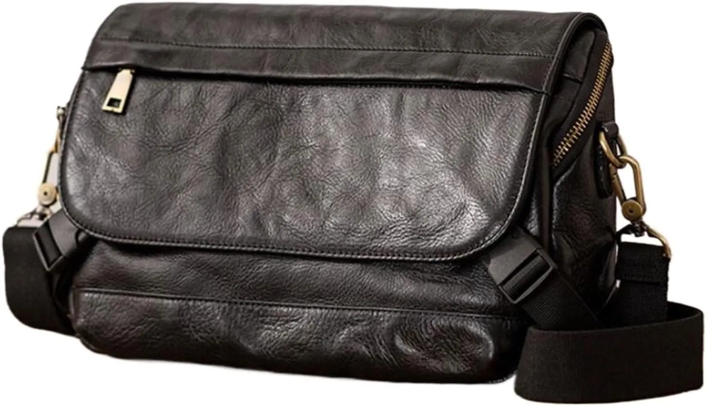 Mens Waist Packs Messenger Shoulder Bags Genuine Leather Casual Daypacks Crossbody Bags Travel Bags Briefcases