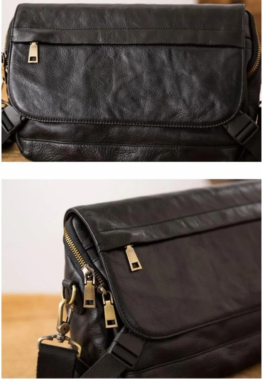 Mens Waist Packs Messenger Shoulder Bags Genuine Leather Casual Daypacks Crossbody Bags Travel Bags Briefcases