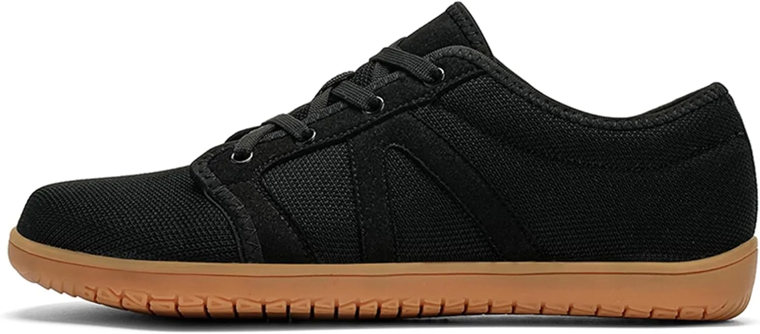 Men's Wide Minimalist Barefoot Shoes Walking Sneakers| Zero Drop Sole