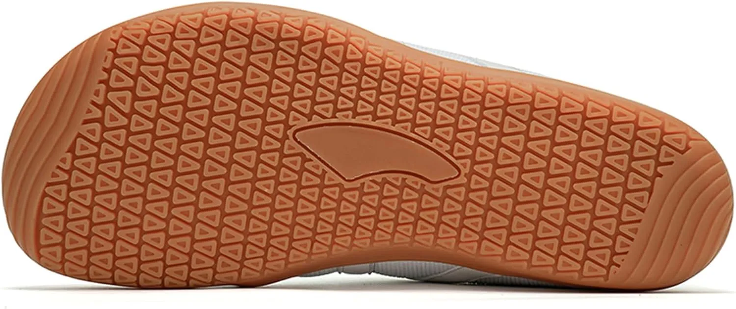 Men's Wide Minimalist Barefoot Shoes Walking Sneakers| Zero Drop Sole