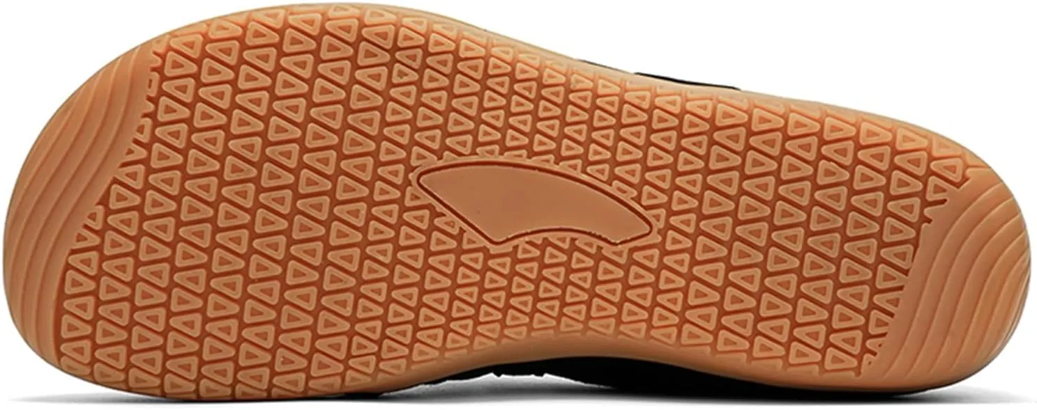 Men's Wide Minimalist Barefoot Shoes Walking Sneakers| Zero Drop Sole